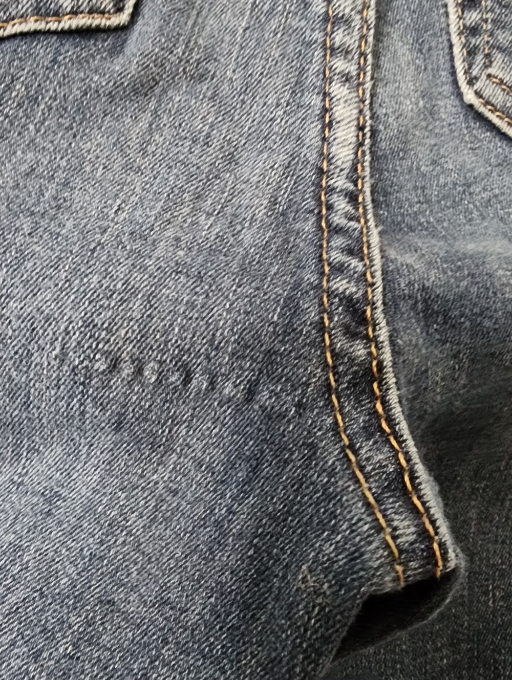 Calvin Klein Jeans Womens Size 8/29 Repreve Blue Raw Hem - Picture 8 of 8